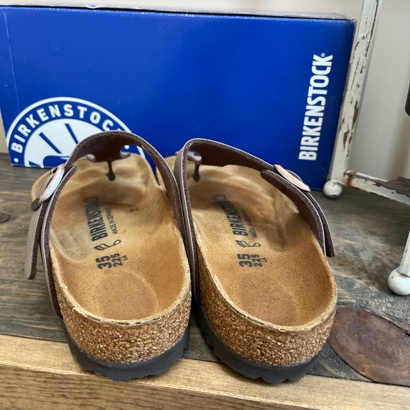 Birkenstock Gizeh Women’s Sandal Mocca Size 35 - Picture 4 of 6